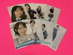 金村美玖　日向坂46 生写真　カレンダースタイリング　デニム衣装　8種コンプ