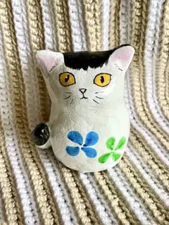 ぱっつんねこ ペーパーウェイト