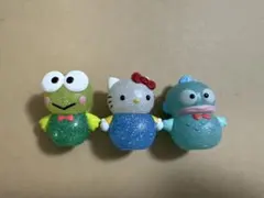 サンリオ ラメ入り ミニフィギュア 3種セット