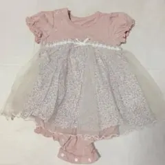 花柄ロンパース　ブランシェス80cm