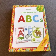 CLEVER BIG BOX OF ABCs 知育カード 英語学習のサムネイル