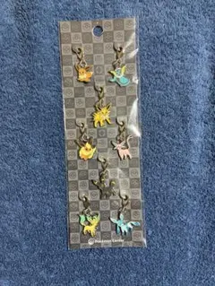 ポケモンセンター限定　全国ずかんメタルチャーム　ブイズ　イーブイ進化