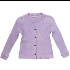 プティマイン　ラベンダー　カーディガン　130
