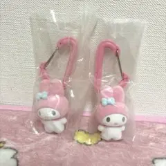 サンリオキャラクター カラフルカラビナ マスコットチャーム　マイメロディ