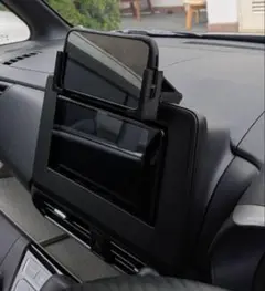 デリカミニ専用　社外ナビ上スマホホルダー