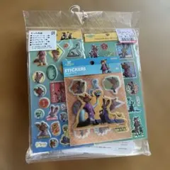 しまむら　ズートピアシール帳&シール