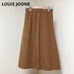 【LOUIS JOONE/ルイジョーネ】ミディアム丈スカート　プリーツ　台形型