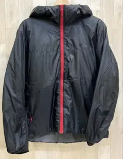 Alpine DESIGN ナイロン 中綿 ジップアップ ジャケット M 黒