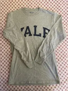 沖縄米軍放出品 ❣️【Champion】YALEイェール大学ロング Tシャツ
