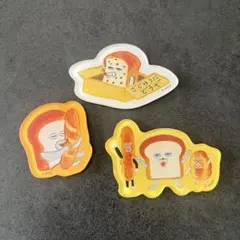 パンどろぼう マグネット 3種セット ごじゅうにどうぞ