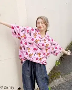 スカラーパリティ 362114：Parityキャラトロピカルリーフ柄ハーフ