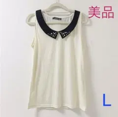 美品　ノースリーブトップス