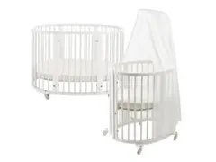 STOKKE ストッケ スリーピー ベッドセット 白 ミニベッド付　ベビーベッドのサムネイル