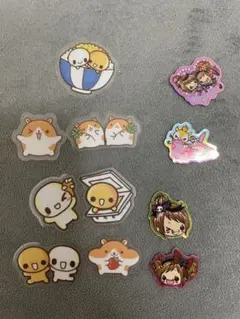 平成 フレークシール なっとうちゃん ギャル