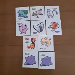 ポケモンパンシール 10枚セット