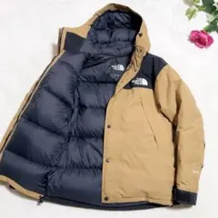 未使用✨　ノースフェイス　ダウンジャケット　マウンテンダウン　ブラウンXL