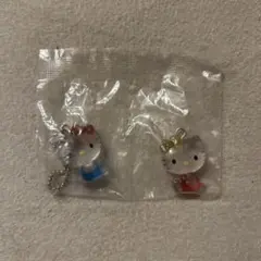 ハローキティ クリアチャーム 2個セット