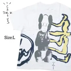 カクタスジャック/Travis Scott × KAWS/Tシャツ/Size:Lのサムネイル