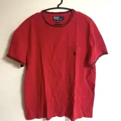 Polo by Ralph Lauren レッドポロシャツ L