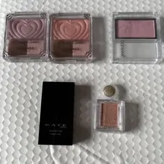 アイシャドウセット（KATE, CANMAKE, マジョリカ　マジョルカ)