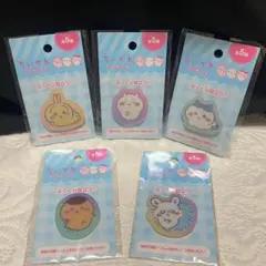 【５点セット】 ちいかわ　アクリルシール　ハチワレ　うさぎ　くりまん　モモンガ