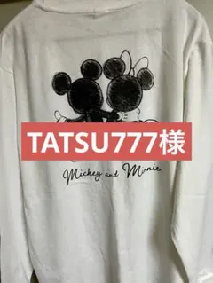 Mickey and Minnie 長袖Tシャツ　Lサイズ