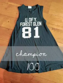 Champion ノースリーブワンピース 100cm ワンピース　チャンピオン