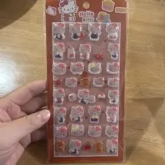 ハローキティ風　シール　ステッカー
