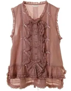 usako　ピンクハウス　希少　ネコベスト　未使用品 f10023066-002.jpg