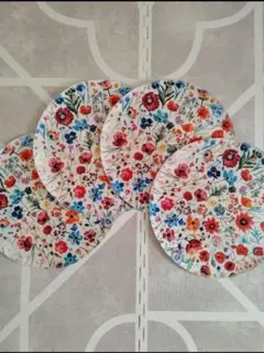 ＊4枚set＊ランチョンマット 花柄 北欧風 テーブルマット インテリアマット