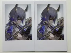 小柳ロウ welcomeグッズ ランダムチェキ風カード 2枚セット