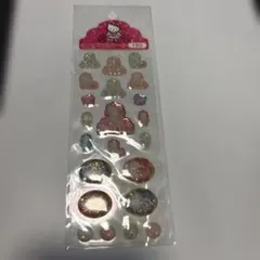 平成レトロ　27thハローキティシール1枚　レア　希少