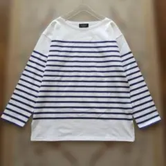 Le minor ボーダーカットソー/長袖Tシャツ