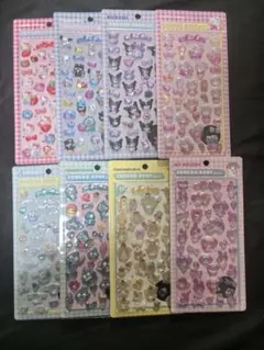 第二弾！ボンボンドロップシール8種セット サンリオjmu