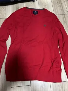 AMERICAN EAGLE OUTFITTERS 赤 セーター L/G