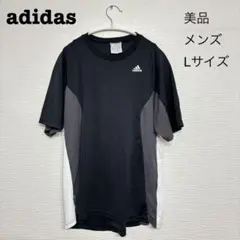 【美品】adidas・日本製・メンズTシャツ・Lサイズ