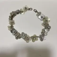 アンテプリマシルバーお花チェーン約38cmのサムネイル