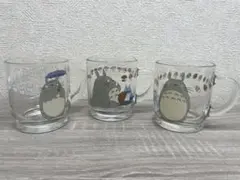 トトロ ノリタケ イラスト ガラス製マグ 3個セット
