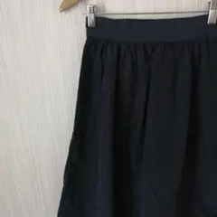 グリーンレーベルリラクシング　スカート　膝丈　ブラックのサムネイル