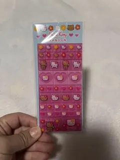 ハローキティ タイルシール ピンク