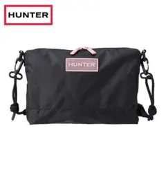 【新品】HUNTER ショルダーバッグ PLAZA 限定 グリッターピンク