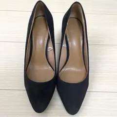 H&M ブラック スエード調 パンプスのサムネイル