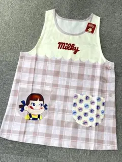 新品《Milky》 PEKOちゃん エプロン　M~Lサイズ