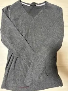 HIDEAWAYS NICOLE グレー Vネックカットソー