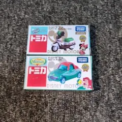 トミカ ディズニーモータース セブンイレブン限定　リトルマーメイド　9台セット トミカ ディズニーモータース セブンイレブン限定 リトルマーメイド 9