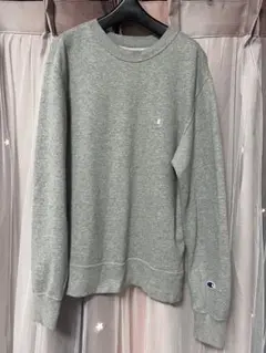 Champion グレー クルーネック トレーナー M
