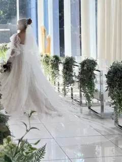 ウエディング　ロングベール