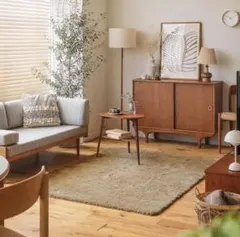 Re:CENO ラグマット LUCE ベージュ 140x200cm