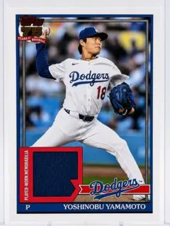 山本由伸 Topps レリック ドジャース - メルカリ