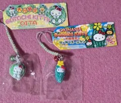 ご当地大分カボス✖沖縄ゴーヤストラップ2個セット　夏の定番の野菜